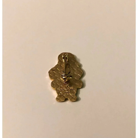 Vintage Snowman and Santa Norcross Taiwan Pin Enamel Chrismas Pins - Picture 11 of 13